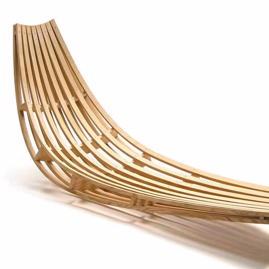 Curved Plywood Wooden Bed Slats Birch Poplar LVL Slat