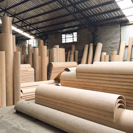 Curved Plywood Wooden Bed Slats Birch Poplar LVL Slat