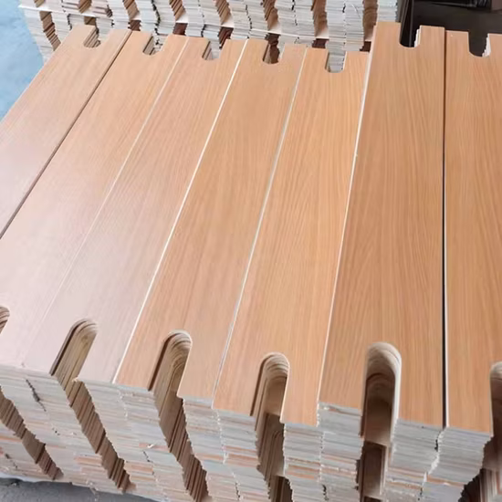 E0 Клей Береза ​​Бук Тополь Изогнутые Гибкие Деревянные Рейки Кровати LVL R4000 R8000